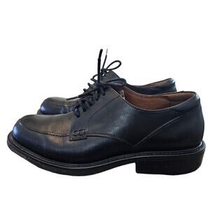 Florsheim Dress Shoes Men's Size 9 Black Milford Leather Comfort Arch Support